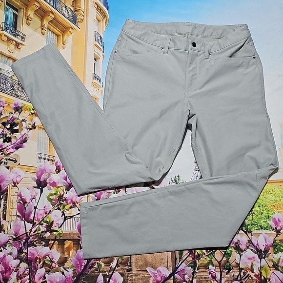 lululemon athletica Other - Lululemon Slim‎ Fit Gray Pants Size 32x33